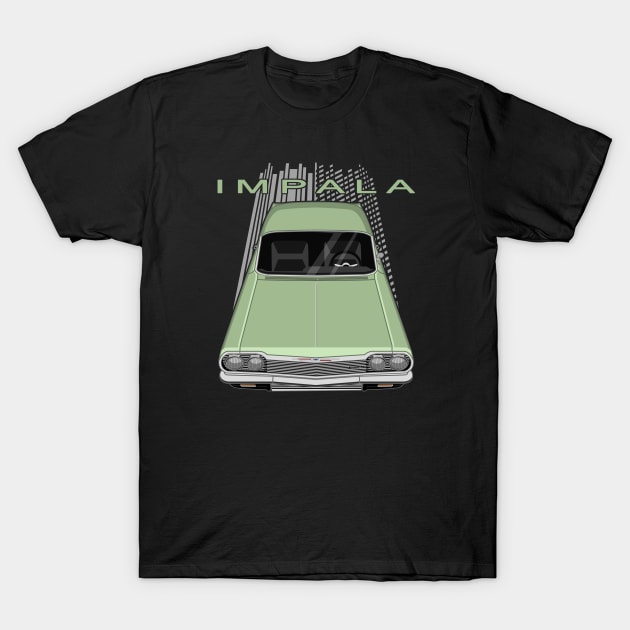 Chevrolet Impala SS 1964 - meadow green T-Shirt by V8social